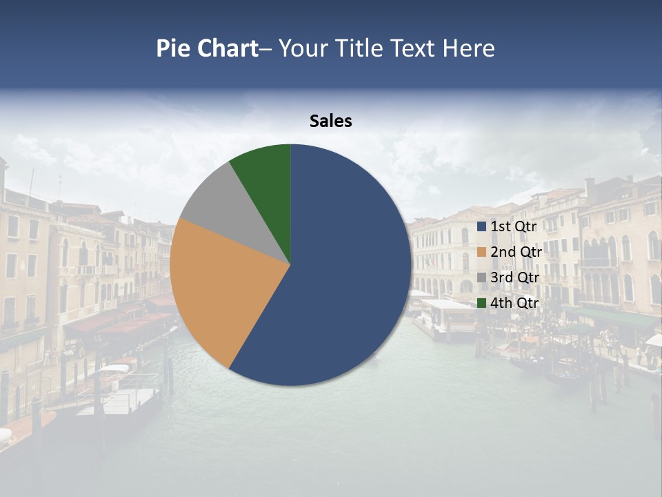 Street Adriatic Venice PowerPoint Template