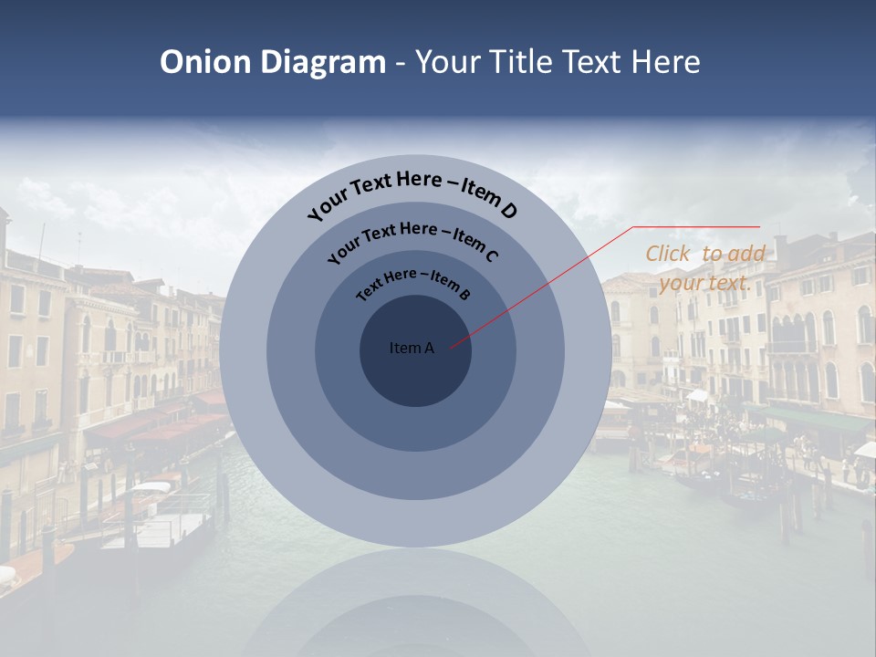 Street Adriatic Venice PowerPoint Template