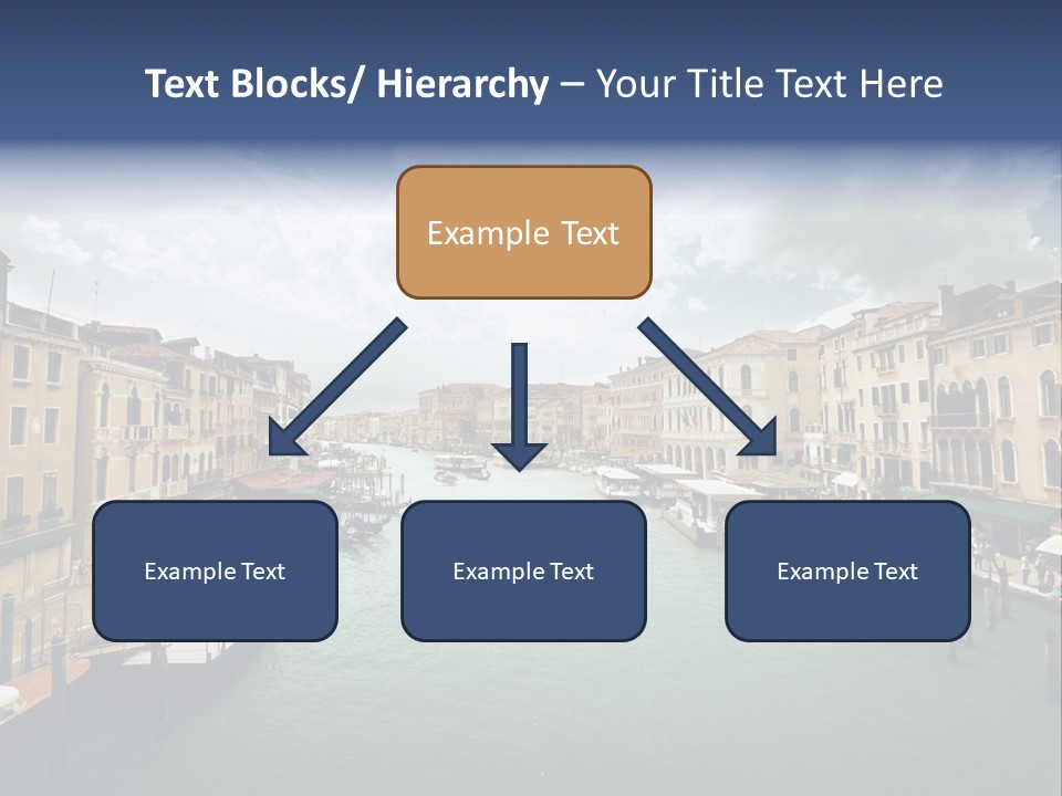 Street Adriatic Venice PowerPoint Template