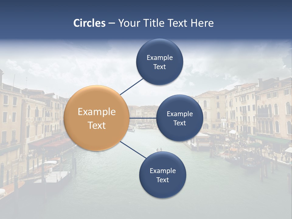 Street Adriatic Venice PowerPoint Template