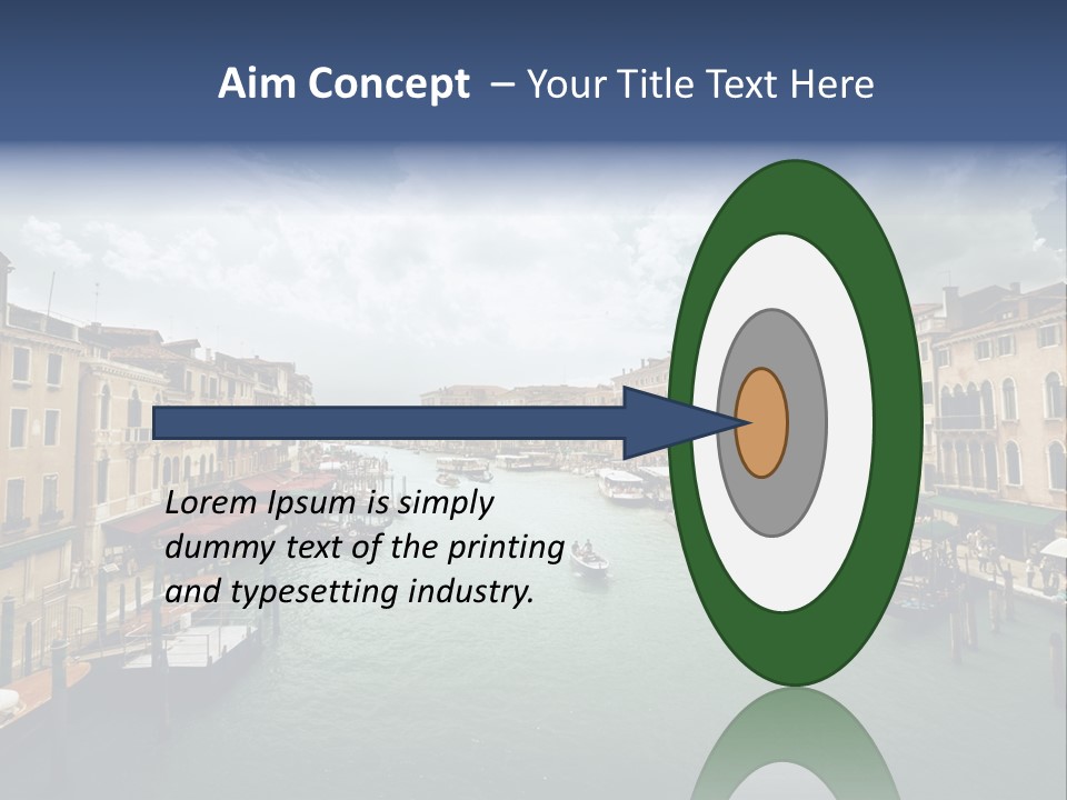 Street Adriatic Venice PowerPoint Template