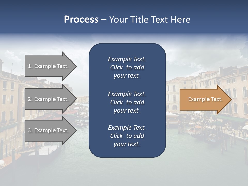 Street Adriatic Venice PowerPoint Template