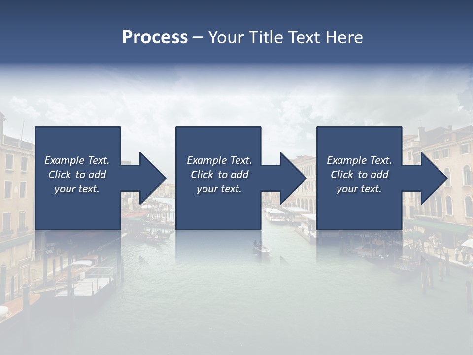 Street Adriatic Venice PowerPoint Template