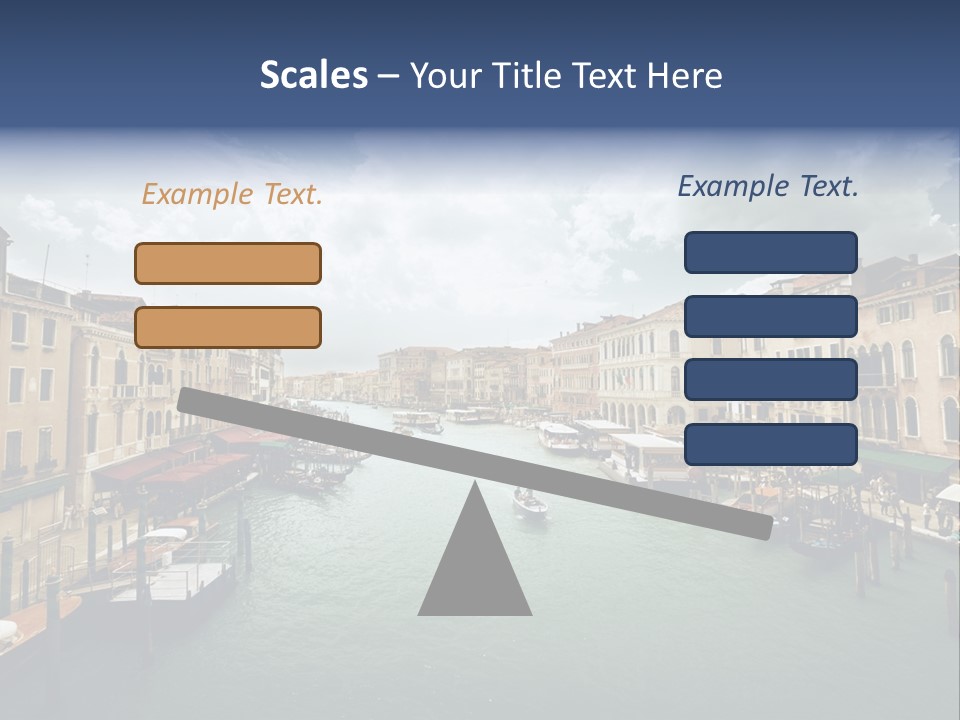 Street Adriatic Venice PowerPoint Template