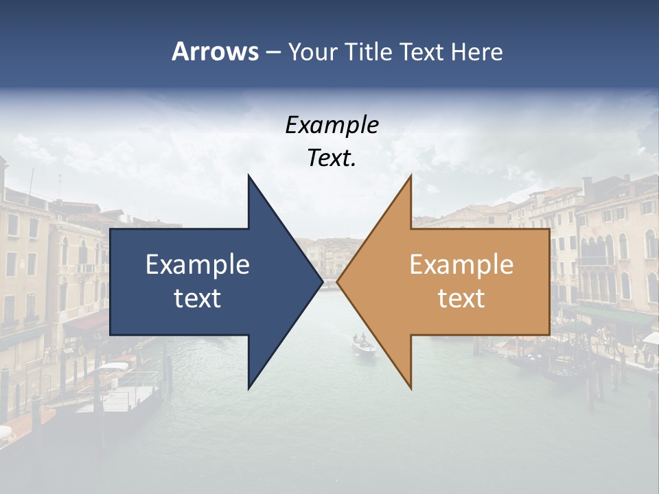 Street Adriatic Venice PowerPoint Template