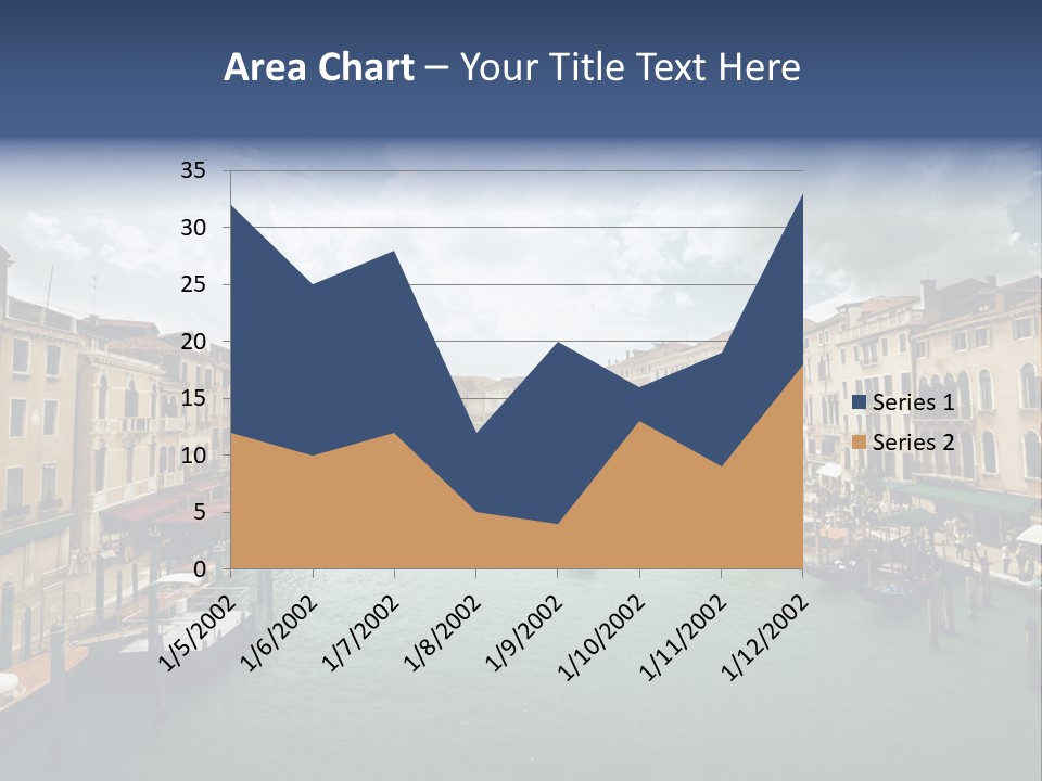 Street Adriatic Venice PowerPoint Template