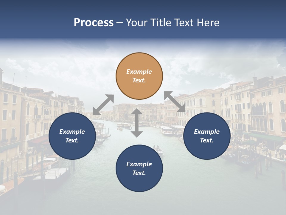 Street Adriatic Venice PowerPoint Template