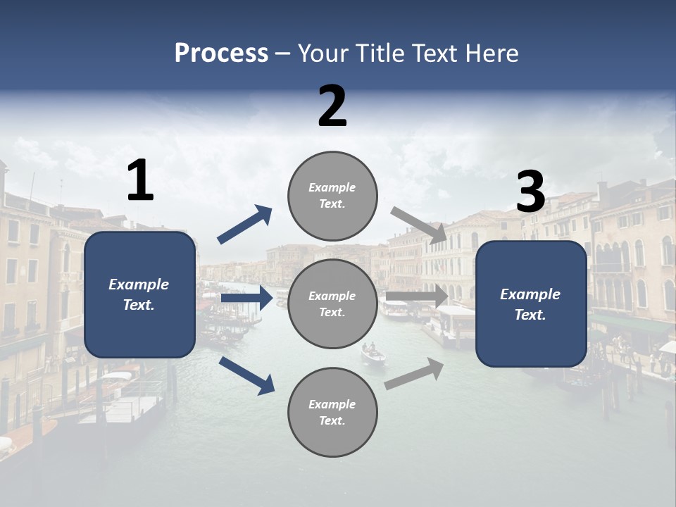 Street Adriatic Venice PowerPoint Template