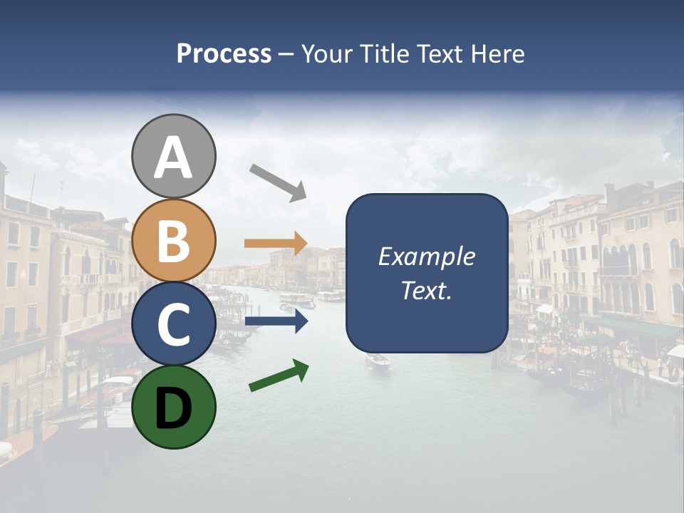 Street Adriatic Venice PowerPoint Template