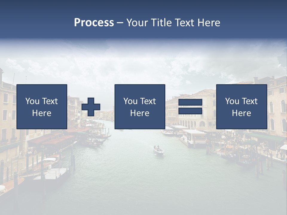 Street Adriatic Venice PowerPoint Template