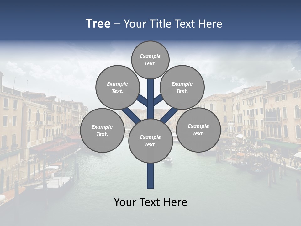 Street Adriatic Venice PowerPoint Template