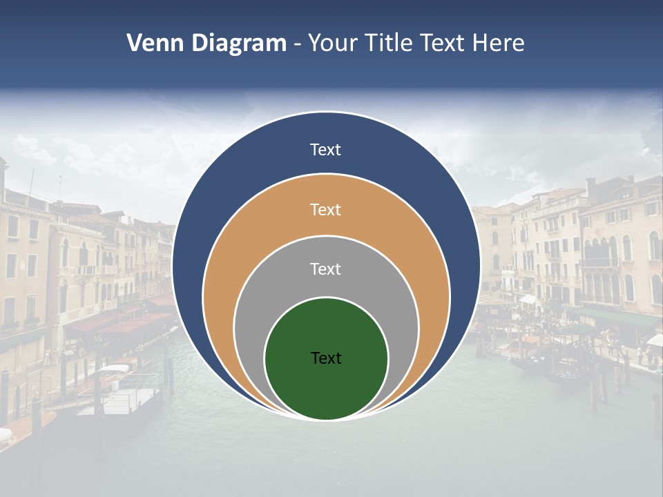 Street Adriatic Venice PowerPoint Template