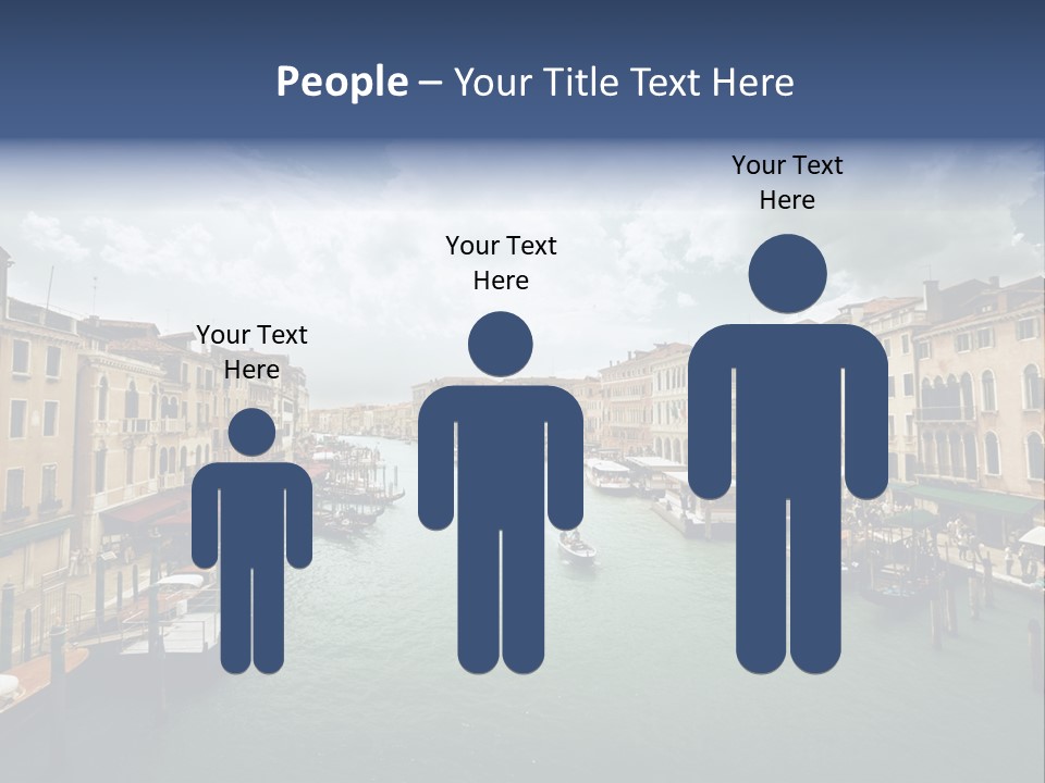 Street Adriatic Venice PowerPoint Template