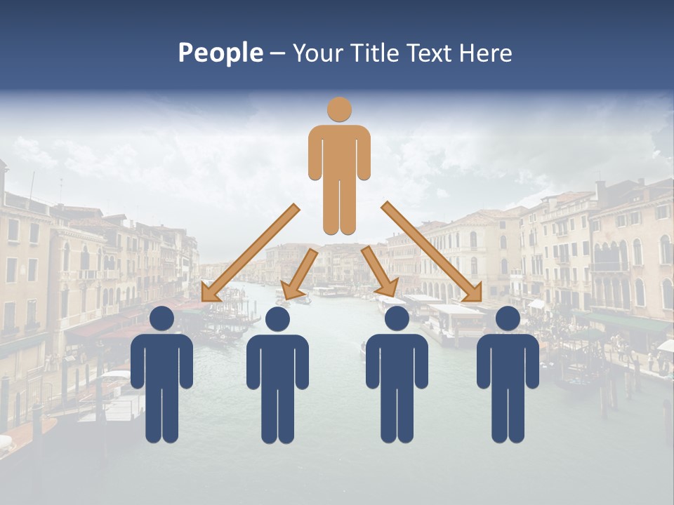 Street Adriatic Venice PowerPoint Template