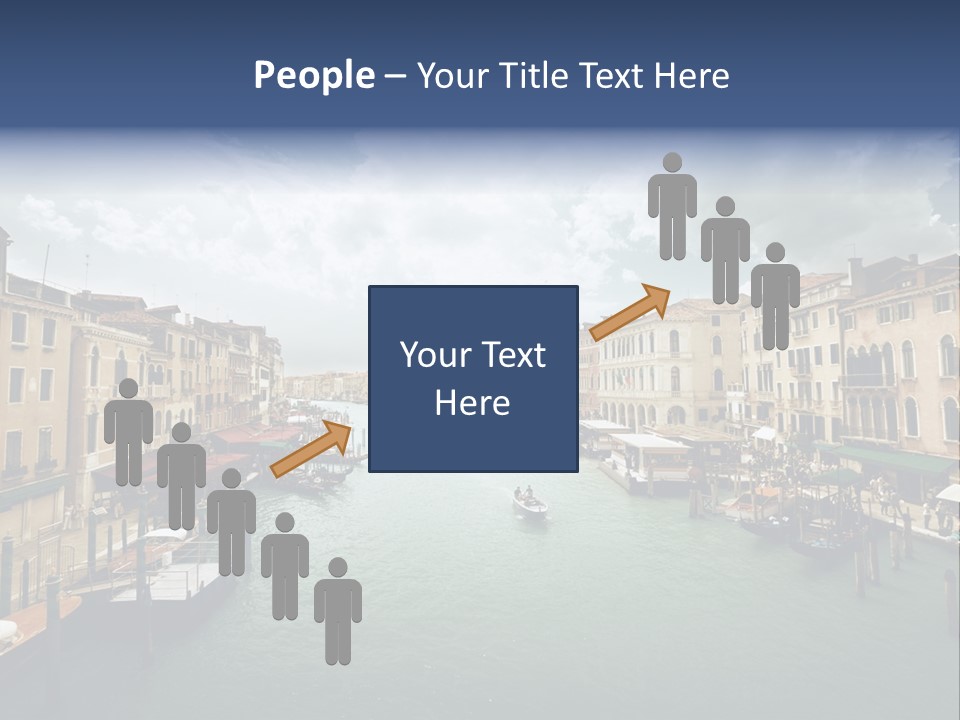Street Adriatic Venice PowerPoint Template