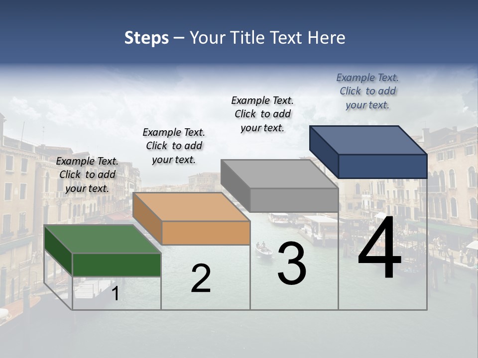 Street Adriatic Venice PowerPoint Template
