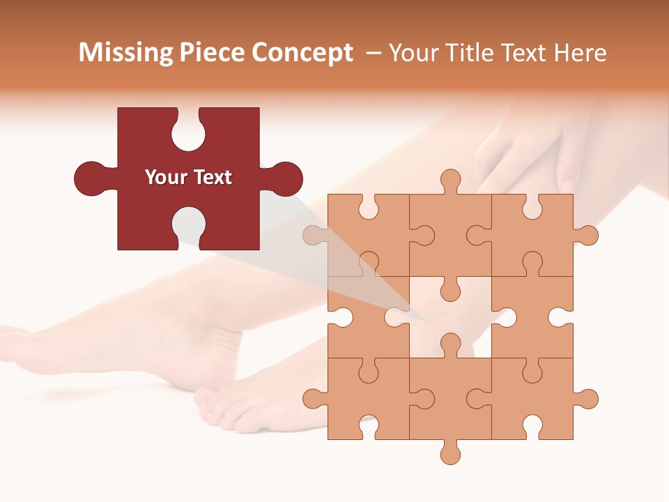 Treatment Isolated Hurt PowerPoint Template