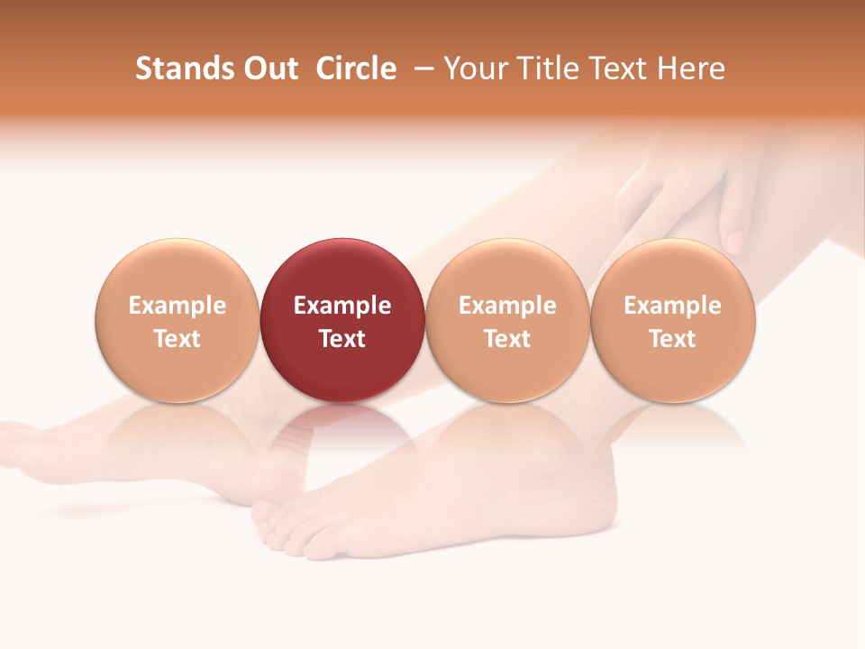 Treatment Isolated Hurt PowerPoint Template