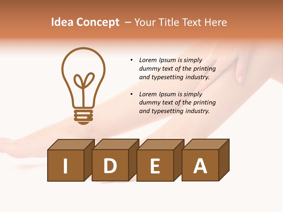 Treatment Isolated Hurt PowerPoint Template