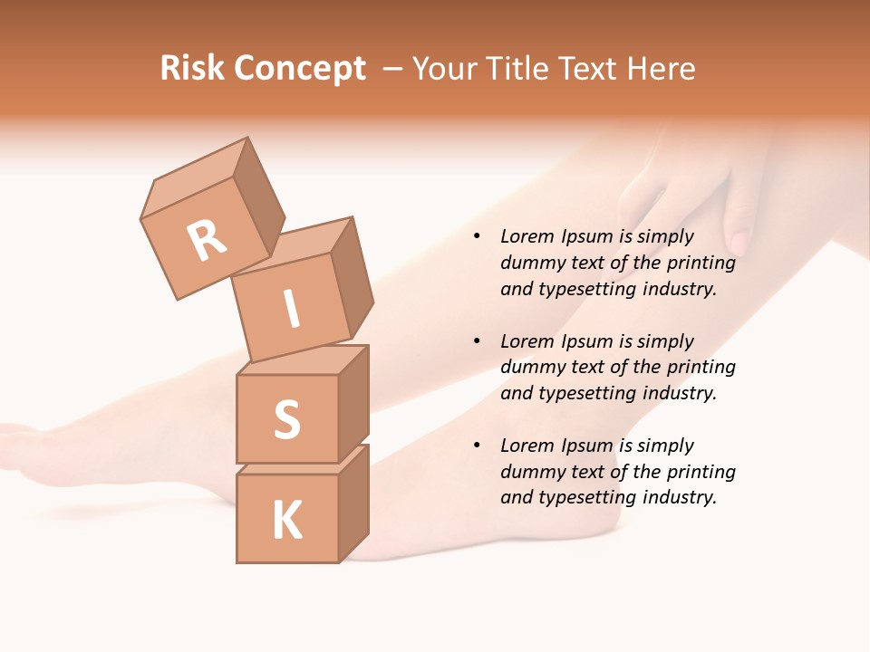 Treatment Isolated Hurt PowerPoint Template