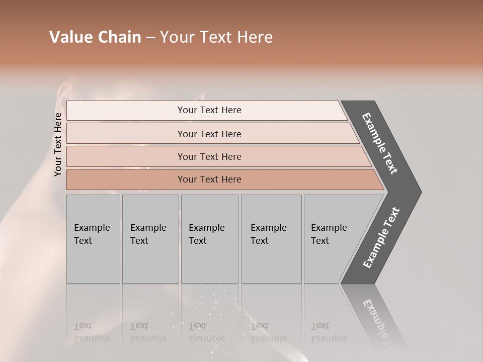 Caucasian Lady Young PowerPoint Template
