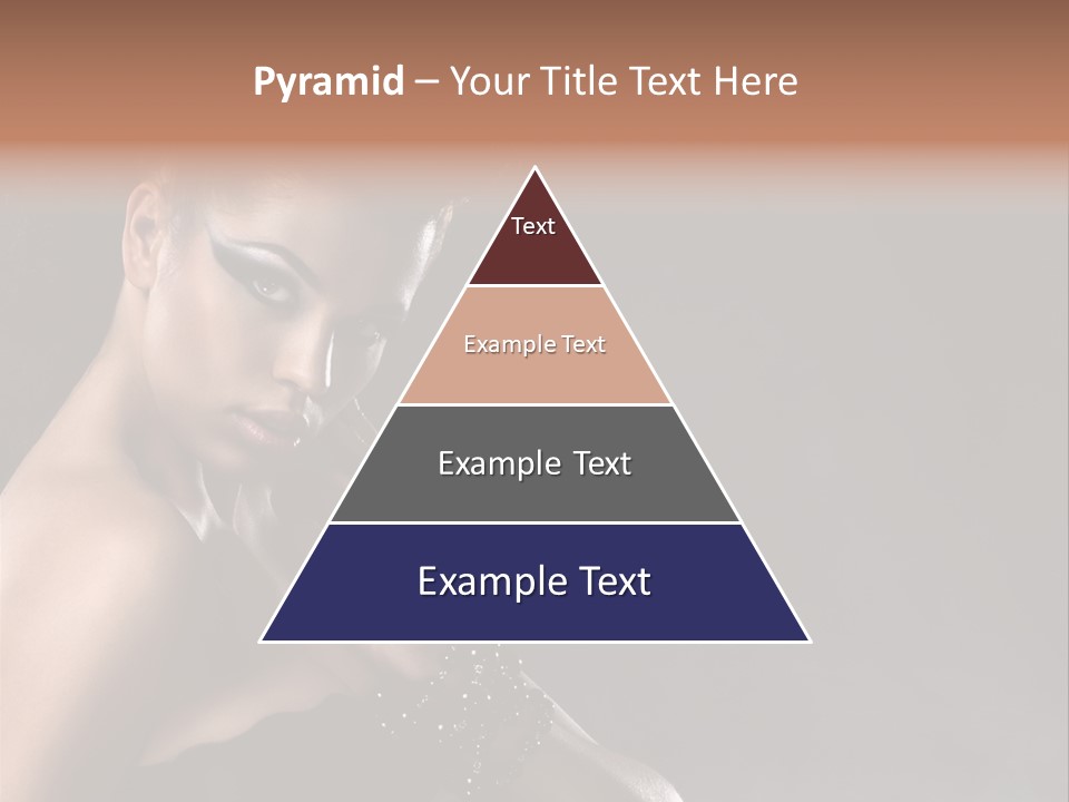 Caucasian Lady Young PowerPoint Template