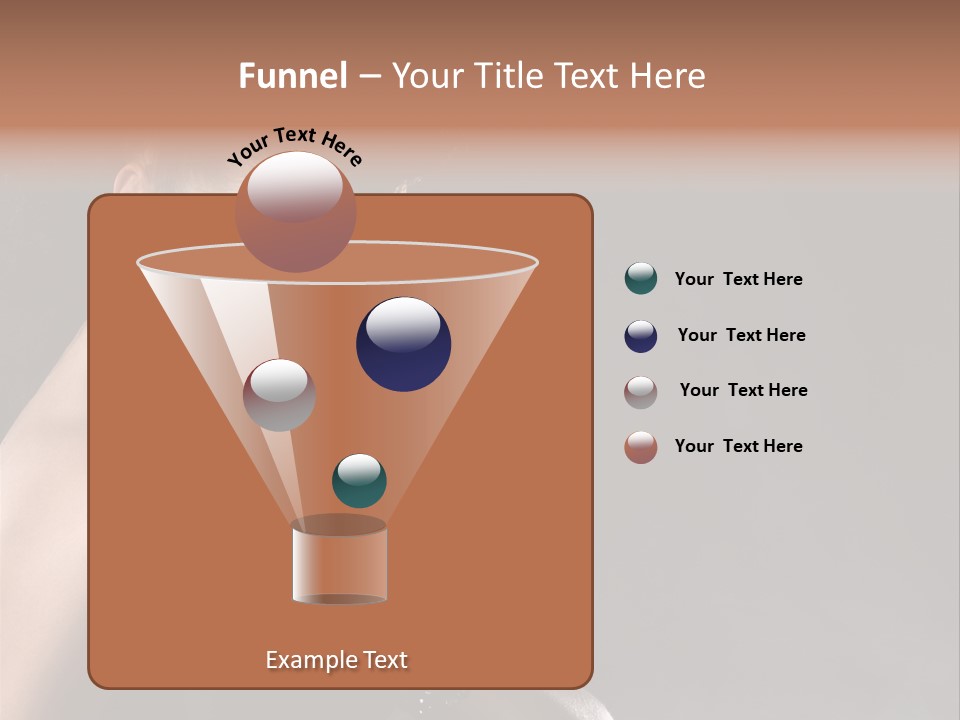 Caucasian Lady Young PowerPoint Template