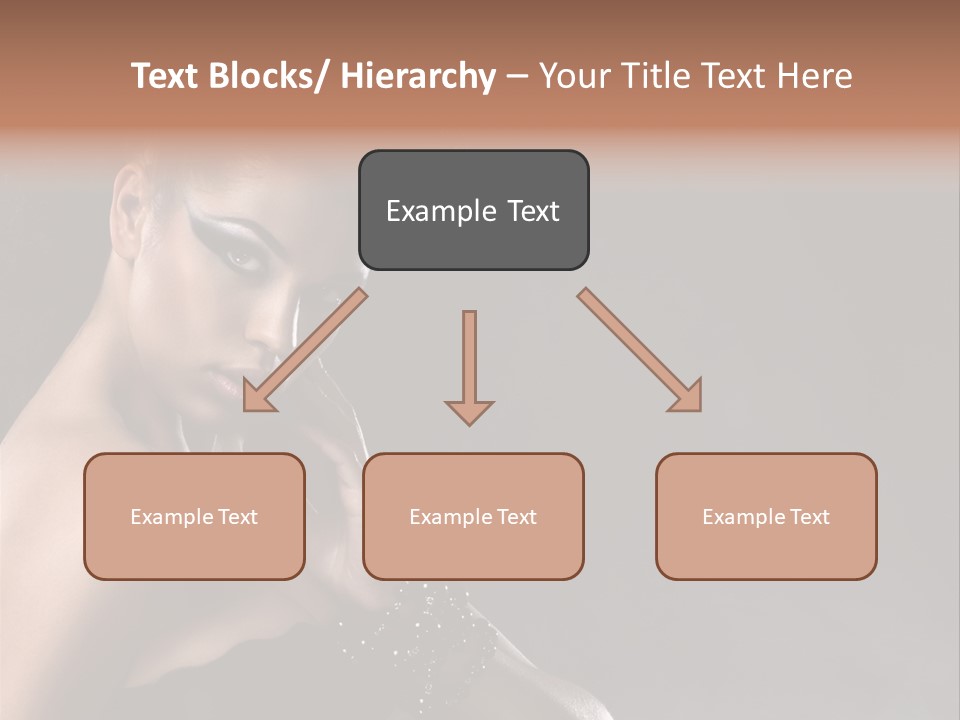 Caucasian Lady Young PowerPoint Template