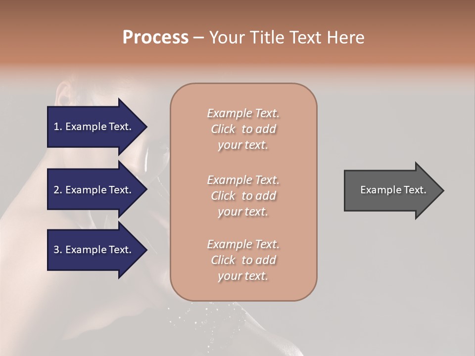 Caucasian Lady Young PowerPoint Template