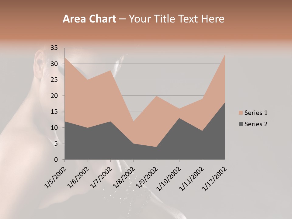 Caucasian Lady Young PowerPoint Template