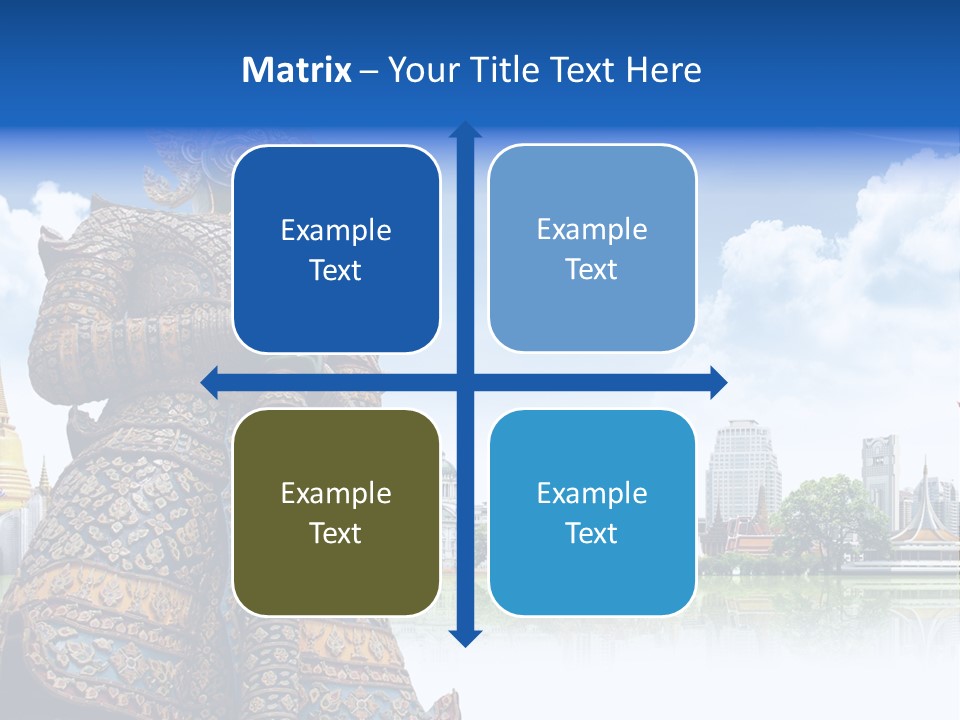 Countryside Thailand Recreation PowerPoint Template