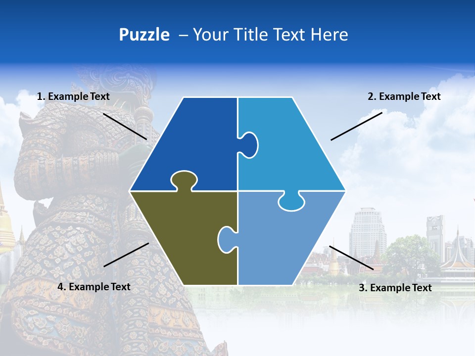 Countryside Thailand Recreation PowerPoint Template