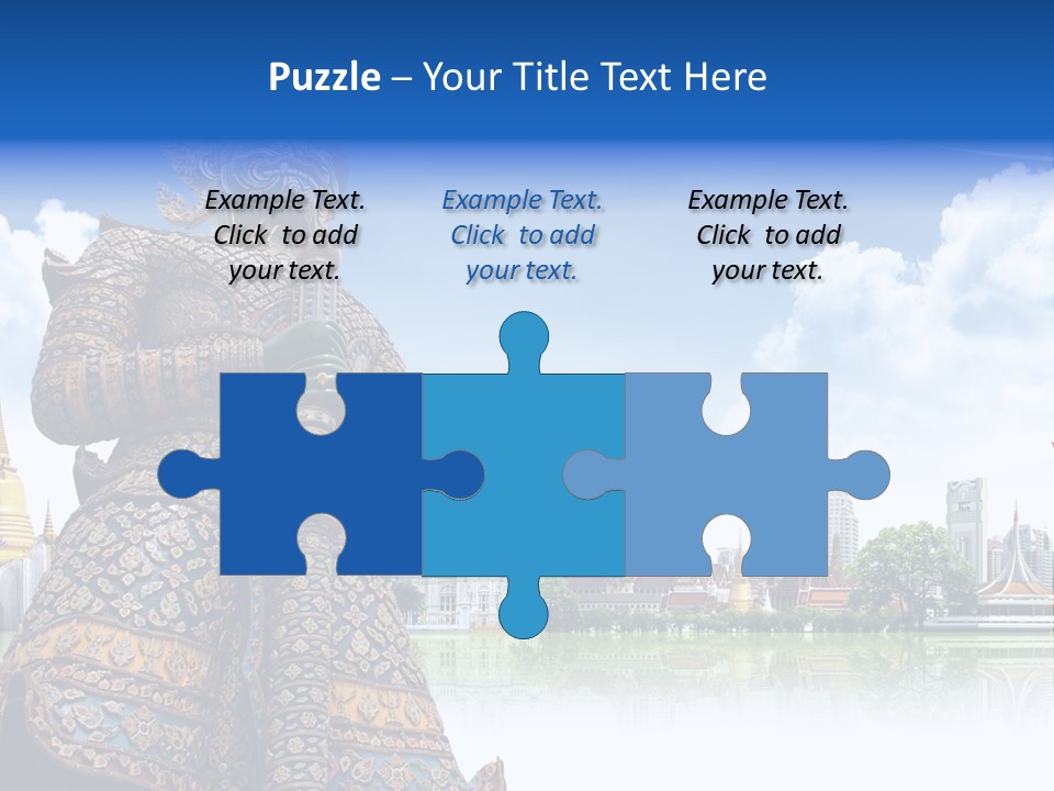 Countryside Thailand Recreation PowerPoint Template