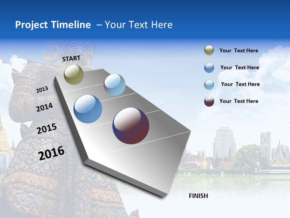 Countryside Thailand Recreation PowerPoint Template