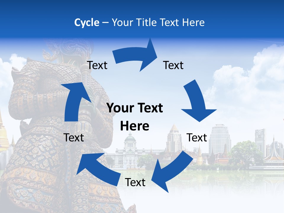 Countryside Thailand Recreation PowerPoint Template