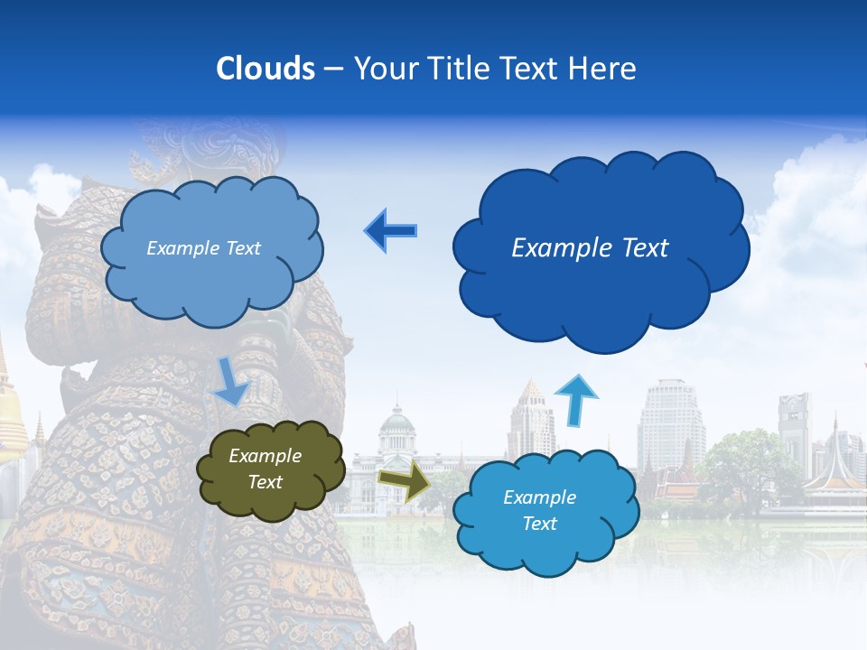 Countryside Thailand Recreation PowerPoint Template