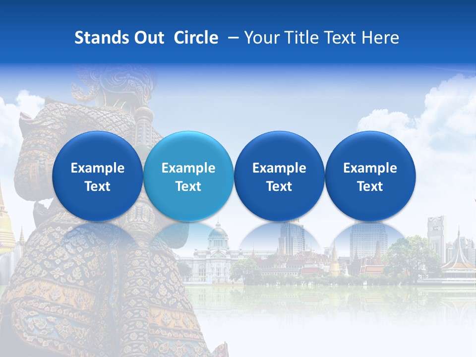 Countryside Thailand Recreation PowerPoint Template