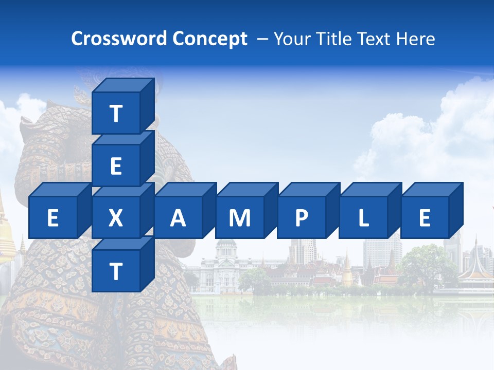 Countryside Thailand Recreation PowerPoint Template