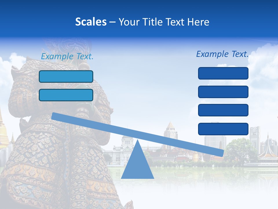Countryside Thailand Recreation PowerPoint Template