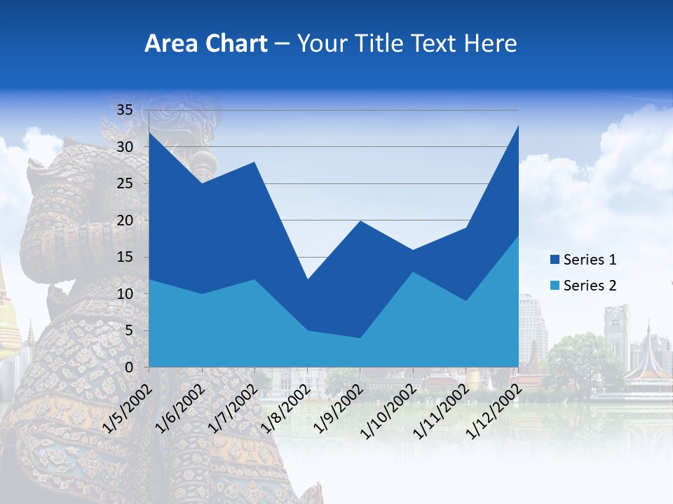 Countryside Thailand Recreation PowerPoint Template