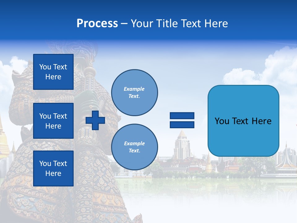 Countryside Thailand Recreation PowerPoint Template