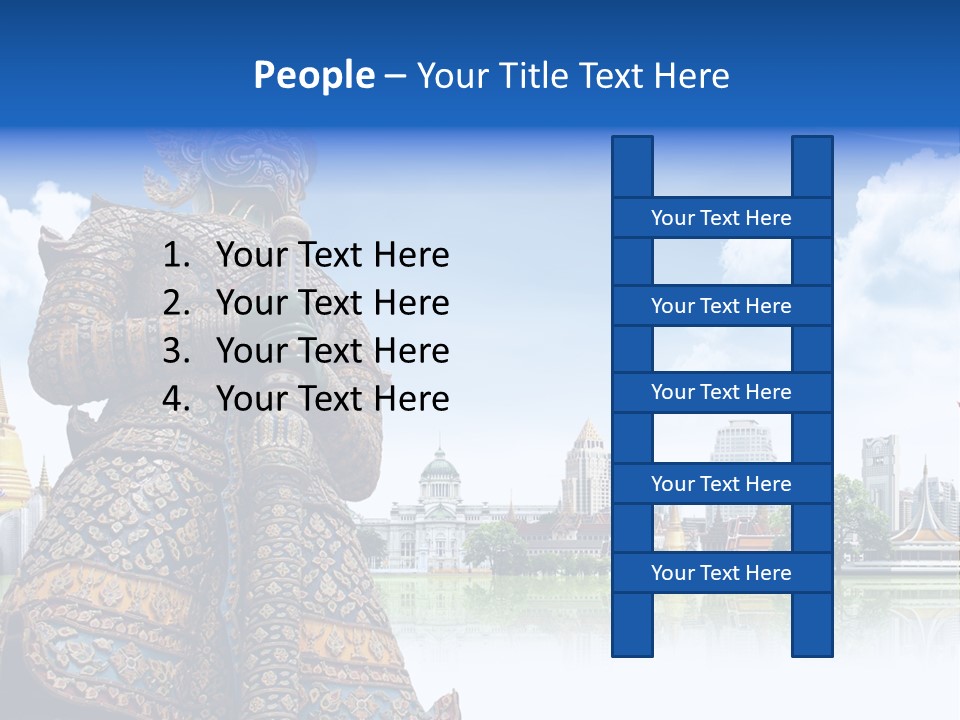 Countryside Thailand Recreation PowerPoint Template