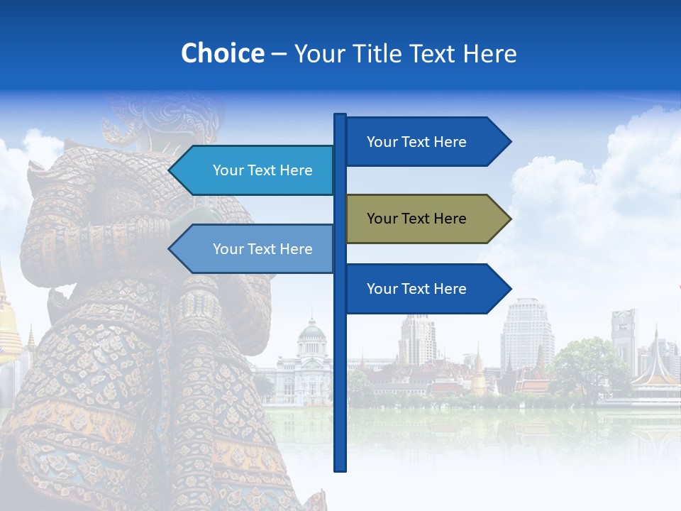 Countryside Thailand Recreation PowerPoint Template