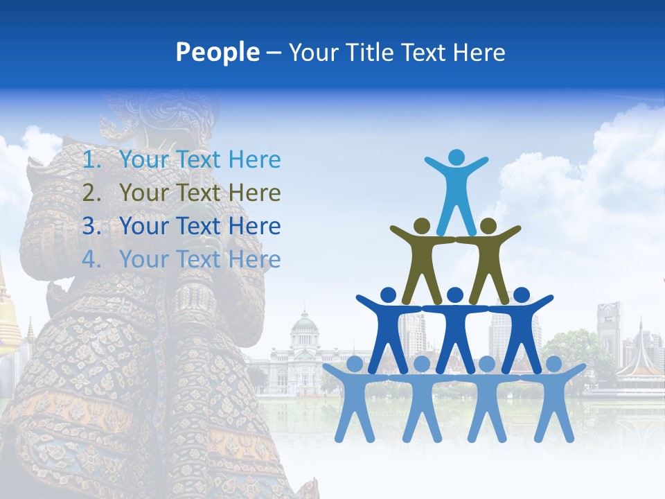 Countryside Thailand Recreation PowerPoint Template