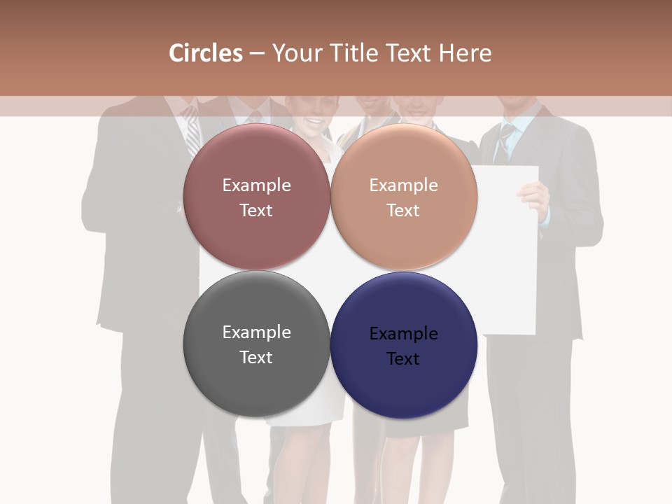 Area Coworker Isolated PowerPoint Template