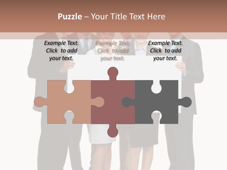 Area Coworker Isolated PowerPoint Template