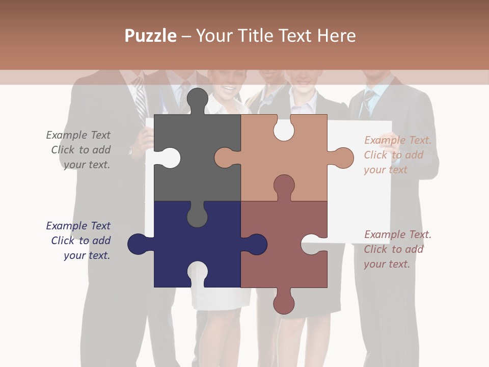 Area Coworker Isolated PowerPoint Template