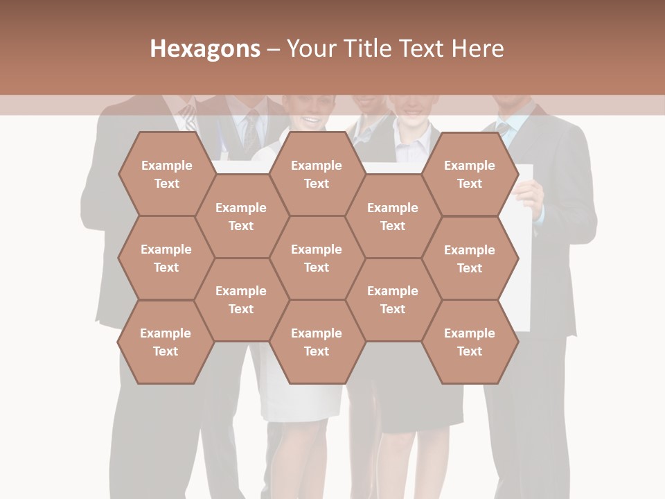 Area Coworker Isolated PowerPoint Template