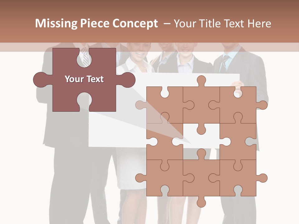 Area Coworker Isolated PowerPoint Template