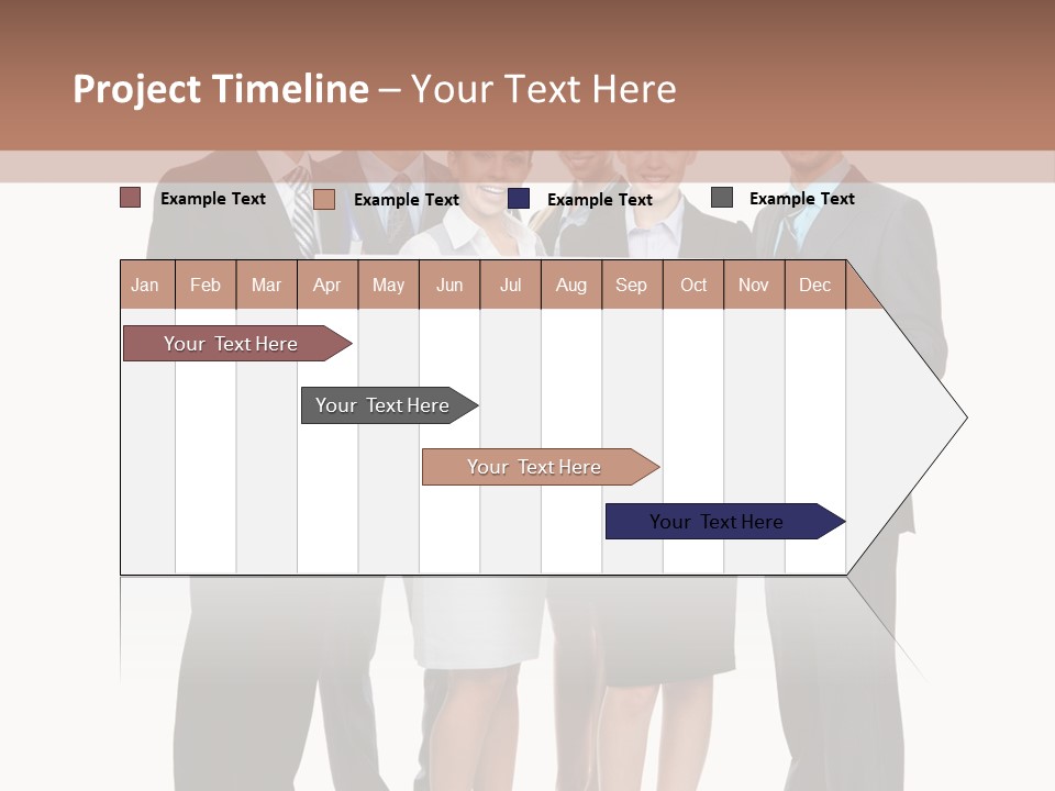Area Coworker Isolated PowerPoint Template